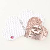 花嫁に甘い16番目のドリップスプリンセスメイクアップキス ノートブック (内部)