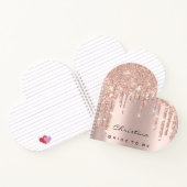 花嫁に甘い16番目のドリップスプリンセスメイクアップバラ ノートブック (内部)