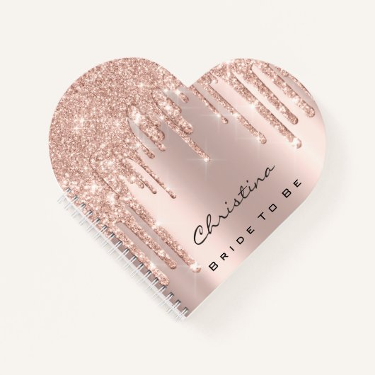 花嫁に甘い16番目のドリップスプリンセスメイクアップバラ ノートブック (正面)