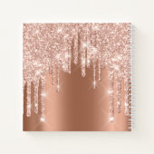 花嫁に甘い16番目のバラプリンセスメイクアップリップ ノートブック (裏面)