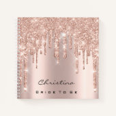 花嫁に甘い16thスパークプリンセスメイクアップバラ ノートブック (正面)