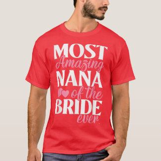 花嫁のおばあちゃん結婚の Tシャツ