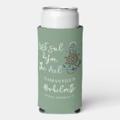 花嫁のお別れパーティー　ヴェールの前の最後の航海 スリム缶クーラー (Seltzer正面)