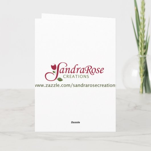 花嫁のお母さんおめでとうございます カード (裏面)