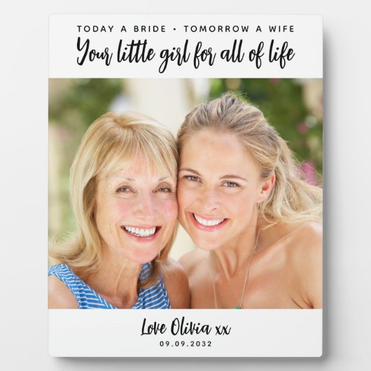 花嫁のお母さん結婚|過去記事 フォトプラーク (正面)