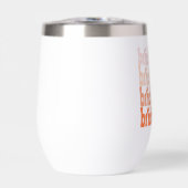 花嫁のかわいいレトロパーソナライズされたオレンジ (正面)