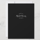 花嫁のことをどれくらい知っている？ ブライダルシャワーゲーム 招待状 (裏面)