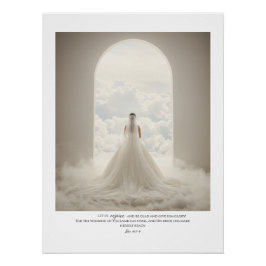 花嫁のために彼は愛している。グロッシー ポスター