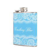 花嫁のために青い何かは個人化なります フラスク (左)