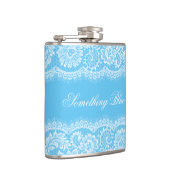 花嫁のために青い何かは個人化なります フラスク (右)