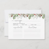 花嫁のためのエレガント冬の常緑レシピ (正面)