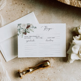 花嫁のためのエレガント冬の松コーンレシピ