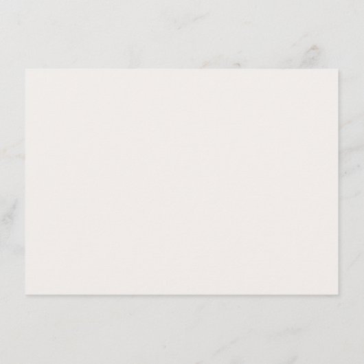 花嫁のためのブライダルシャワー レシピカード エンクロージャーカード (裏面)