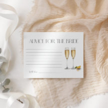 花嫁のためのブランチと泡立つアドバイス