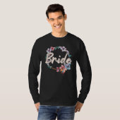 花嫁のための結婚式前独身パーティーの衣装1 Tシャツ (正面フル)