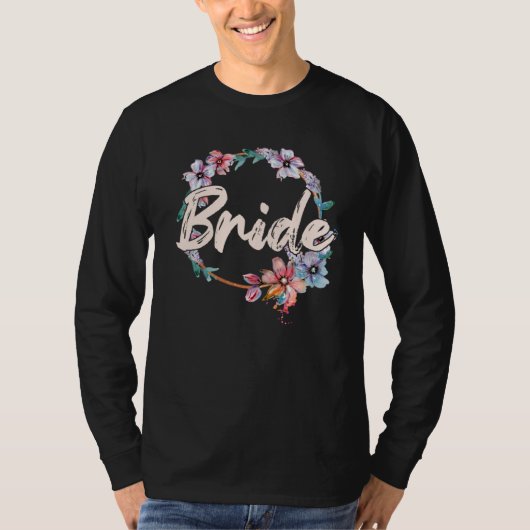 花嫁のための結婚式前独身パーティーの衣装1 Tシャツ (正面)