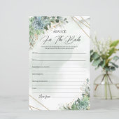 花嫁のための金ゴールドアドバイスを吸う緑 (スタンド正面)