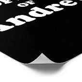 花嫁のための面白いバチェロレッテギフト 所有者の , ポスター (角)