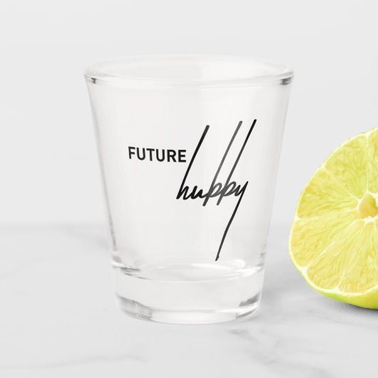 花嫁のための面白い未来の旦那さんグッズ ショットグラス (正面)