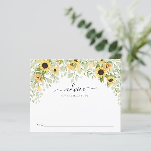 花嫁のひまわりアドバイス (スタンド正面)