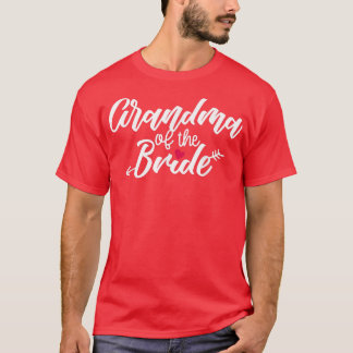 花嫁のアローの結婚おばあちゃん Tシャツ