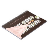 花嫁のウェディングプランナーのノート ノートブック (左側)