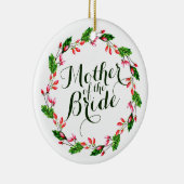 花嫁のエレガントな結婚式|のオーナメントの母 セラミックオーナメント (右)
