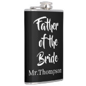 花嫁のカスタムウェディングの親ギフトのお父さん フラスク (右)