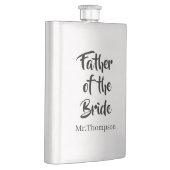 花嫁のカスタムウェディングの親ギフトのお父さん フラスク (右)