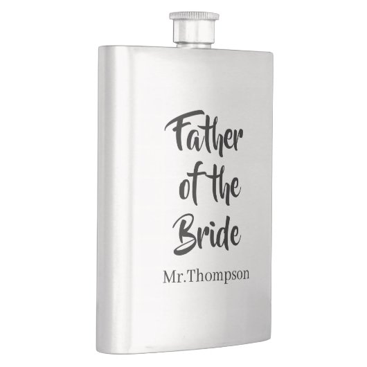 花嫁のカスタムウェディングの親ギフトのお父さん フラスク (右)