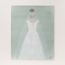 花嫁のカード ジグソーパズル