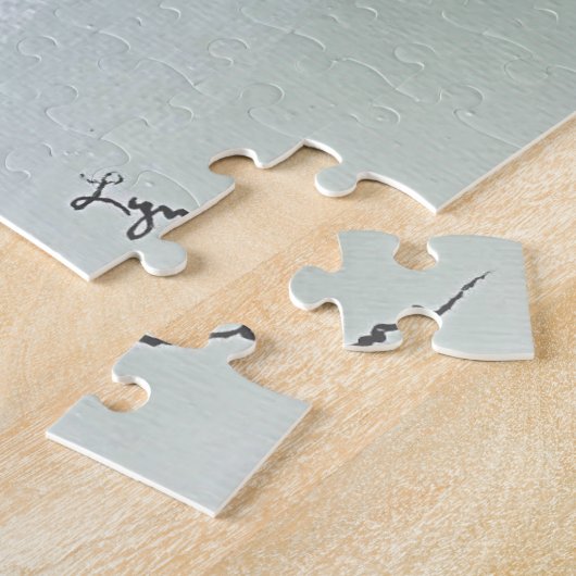 花嫁のカード ジグソーパズル (側面)