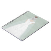 花嫁のカード ノートブック (左側)