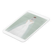 花嫁のカード マグネット (左側)