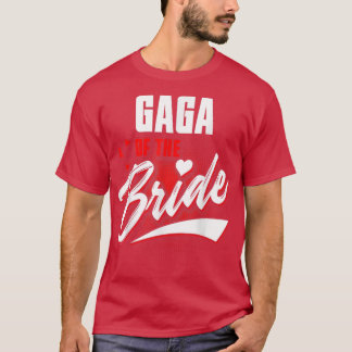 花嫁のガガフウェディングパーティマッチングブライダルパーティ Tシャツ