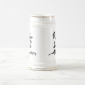 花嫁のクラシックな母 ビールジョッキ (中央)