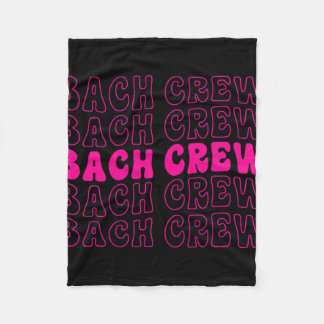 花嫁のクルー フリースブランケット