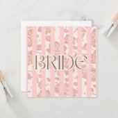 花嫁のグリーティングカード（Orievolvedesignsによる） カード (正面/裏面インサイチュ)