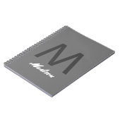 花嫁のグロムスマン結婚の贈り物の好意 ノートブック (左側)