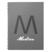 花嫁のグロムスマン結婚の贈り物の好意 ノートブック (正面)