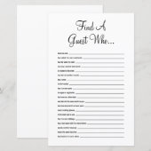 花嫁のゲストを探せ ゲーム (正面/裏面)