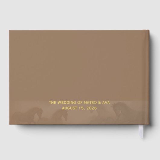 花嫁のゲストブック結婚への手紙 ゲストブック (裏面)