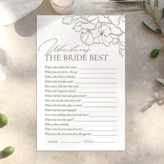 花嫁のゲームを知っているセージ最高のグリーフローラ