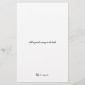 花嫁のゲームを知ってるか，ブライダルシャワー チラシ (裏面)