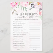 花嫁のゲームを知っ最高のたフローラ (正面)