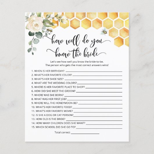 花嫁のゲームを知っ最高のているビー (正面)