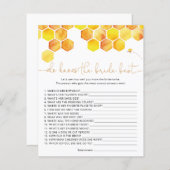 花嫁のゲームを知っ最高のているビー (正面/裏面)