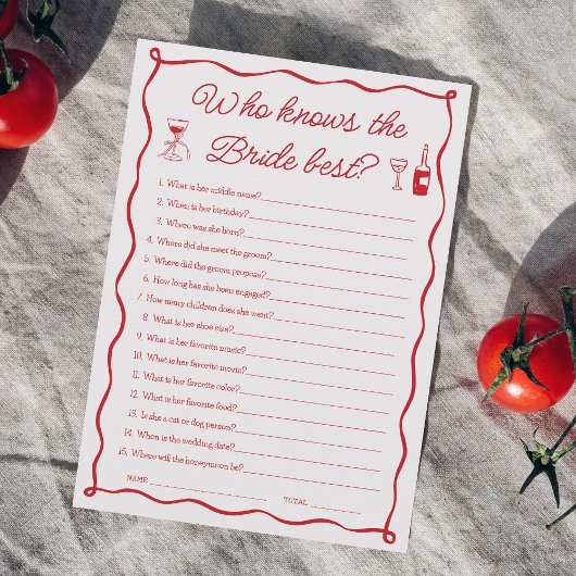 花嫁のゲームカードを知っ最高のている奴ら 招待状