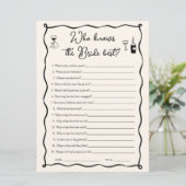 花嫁のゲームカードを知っ最高のている奴ら 招待状 (スタンド正面)