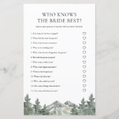 花嫁のゲームカードを知っ最高のている山 (正面)